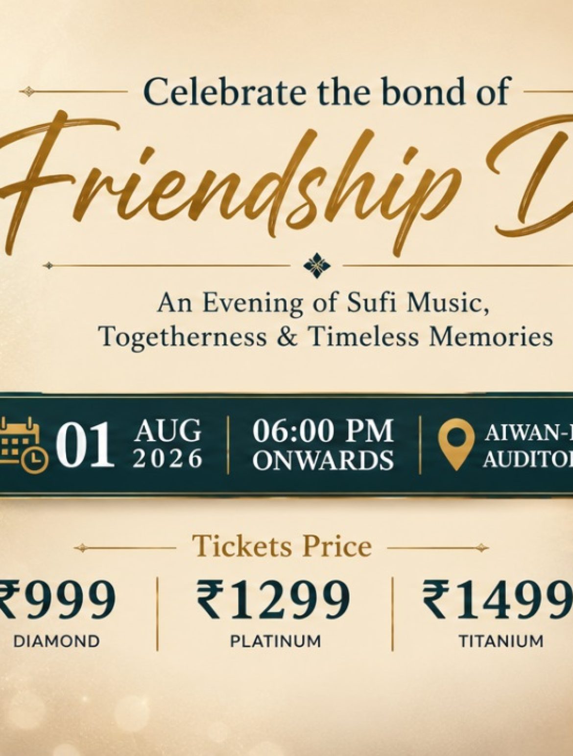 Events in Delhi on Friendship Day 2026 (2) i