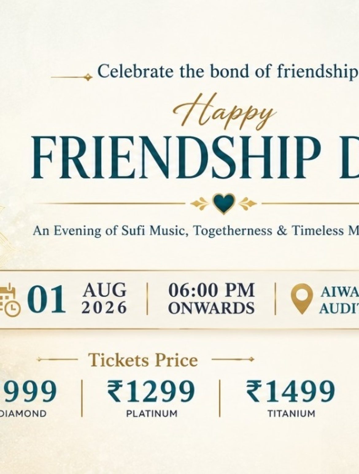 best events in Delhi on Friendship Day 2026